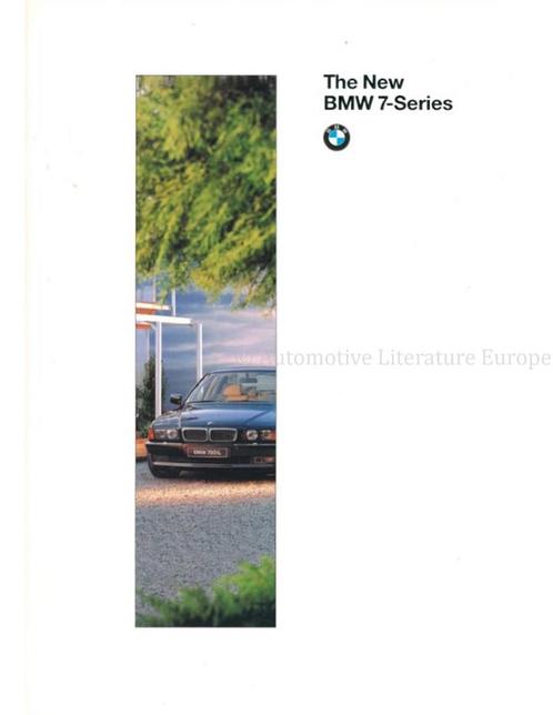 1995 BMW 7 SERIE BROCHURE ENGELS, Livres, Autos | Brochures & Magazines