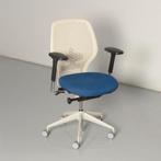 Orangebox ARA-EBA bureaustoel, blauw / wit, 3D armleggers,, Huis en Inrichting, Bureaustoelen, Ophalen of Verzenden, Gebruikt