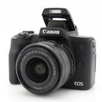 Canon EOS M50 mark II + 15-45mm IS STM | Tweedehands, Verzenden, Zo goed als nieuw