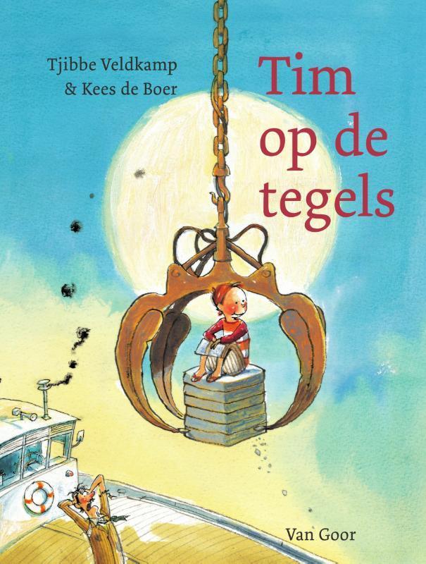 Tim op de tegels 9789000365883 Tjibbe Veldkamp, Livres, Livres pour enfants | 4 ans et plus, Envoi