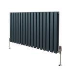 Ovale Kolomradiator & TRV Chroomkranen - 600mm x 1020mm –, Nieuw, Verzenden