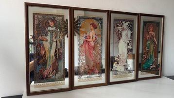 (After) Alphons Mucha - The four seasons EXCLUSIVE