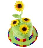 Flower Power Hoed, Hobby en Vrije tijd, Feestartikelen, Verzenden, Nieuw