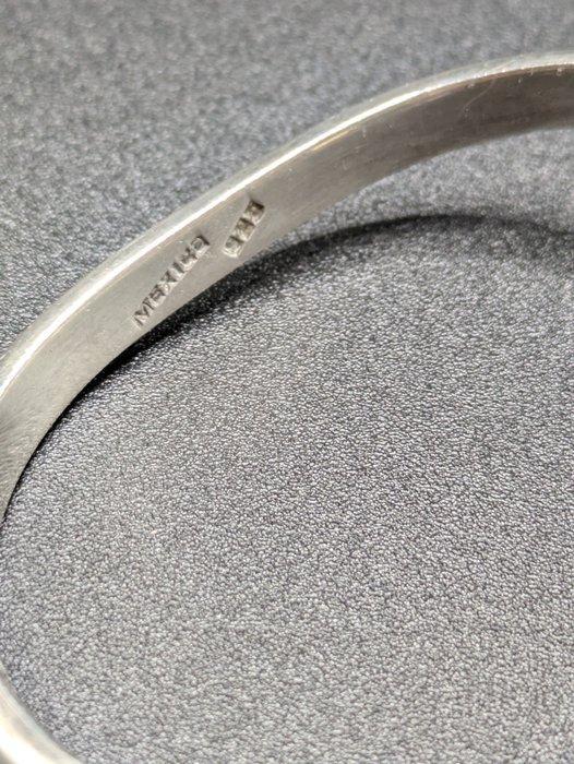 Zonder minimumprijs - Armband Zilver - Zilver en malachiet, Handtassen en Accessoires, Armbanden