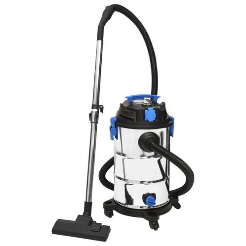 TM 30 Liter RVS Nat en Droog Stofzuiger 1200 W, Autos : Divers, Outils de voiture, Envoi