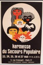 G. Mocquet - G. Mocquet - Secours populaire - Affiche, Antiek en Kunst