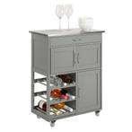 2eChoix | Desserte - SoBuy - Chariot de cuisine - Max. 60KG, Doe-het-zelf en Bouw, Hout en Planken, Ophalen of Verzenden, Nieuw