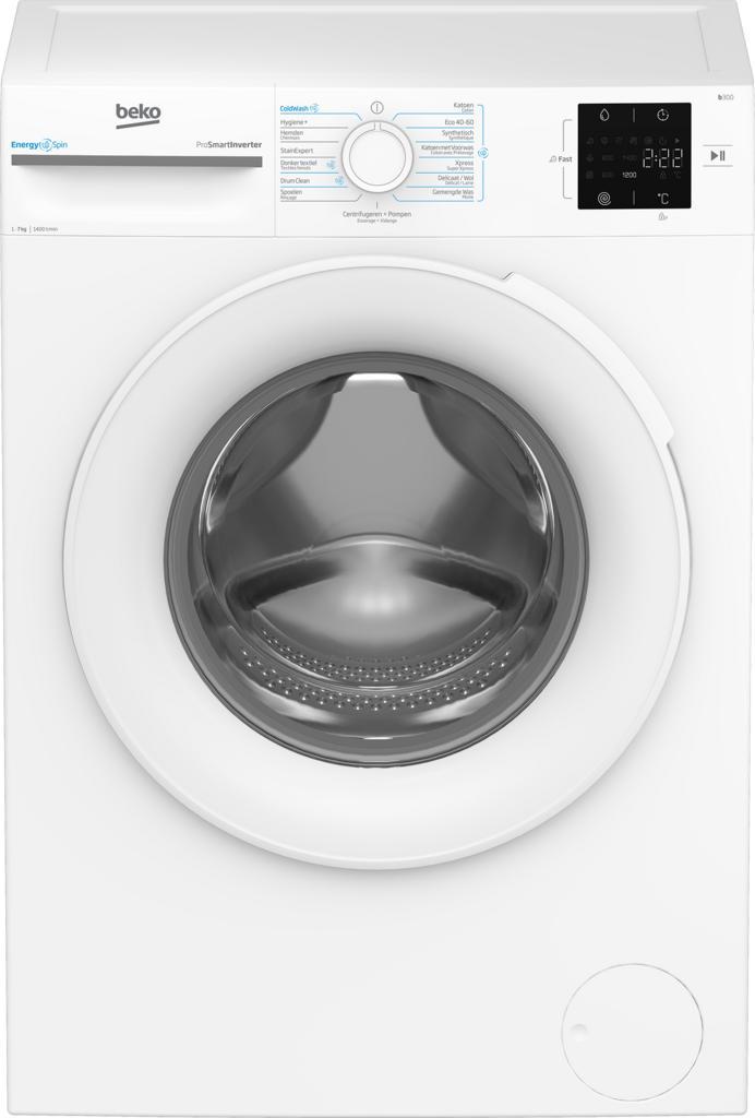 Beko Bm3wfu37412cw Wasmachine 7kg 1400t, Elektronische apparatuur, Wasmachines, Ophalen of Verzenden