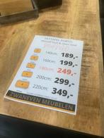 TOPAANBIEDING eettafel in massief mango hout + zwart staal, Huis en Inrichting, Tafels | Eettafels, 50 tot 100 cm, Vijf personen of meer