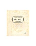 1928 DELAGE DM 6 CYLINDER BROCHURE FRANS, Verzamelen, Ophalen of Verzenden, Nieuw