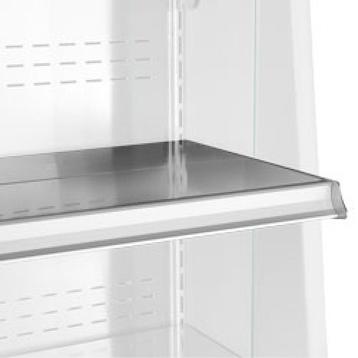 Schab in inox SMALL 1200 mm (supplementair) Diamond, Verzenden