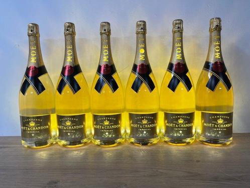 Moët & Chandon Impérial Brut Luminous - Champagne - 6, Verzamelen, Wijnen