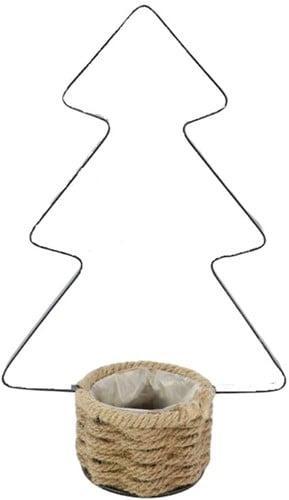 Planter Kerstboom Elementary Rechthoek 13x27x42 cm, Hobby en Vrije tijd, Knutselen, Nieuw