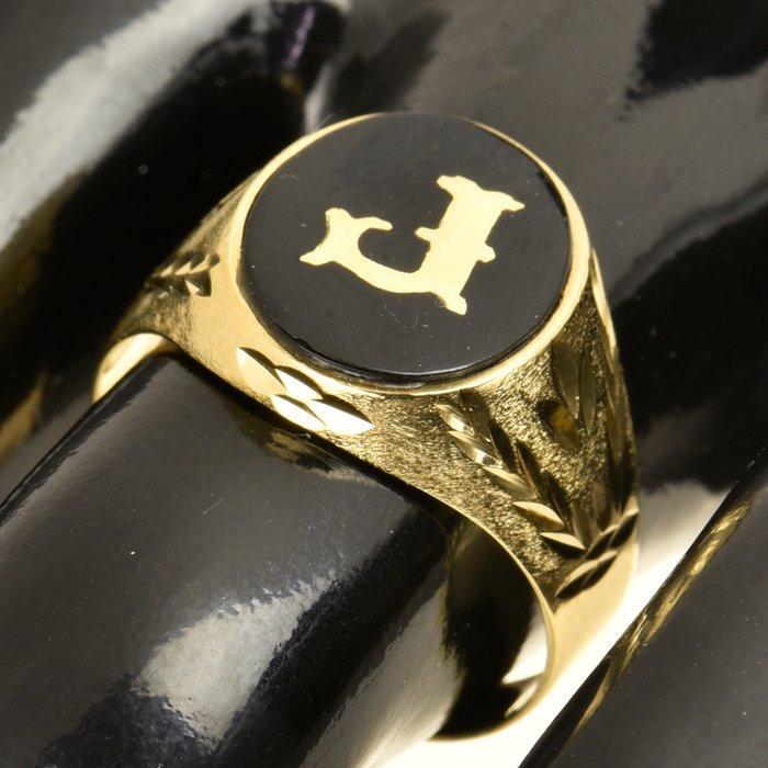 Ring - 18 karaat Geel goud, Bijoux, Sacs & Beauté, Bagues