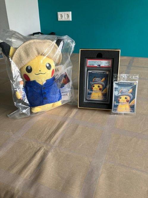 Pokémon - 3 Graded card - Pokémon - Pikachu - Pokémon x Van, Hobby en Vrije tijd, Verzamelkaartspellen | Pokémon