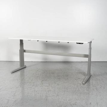 Elektrisch zit-sta bureau Markant - Wit blad - 200 x 80 cm, Ophalen of Verzenden