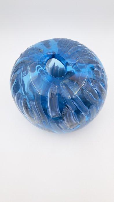 De oude Horn - Bernard Heesen - Vaas - Unica Vaas - Glas -, Antiek en Kunst, Antiek | Glaswerk en Kristal