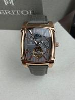 Heritor - Valentin Automatic Open Heart - Rose Gold/Grey -