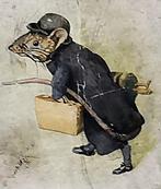 Beatrix Potter - The Tale of Johnny Town-Mouse - 1944, Antiek en Kunst