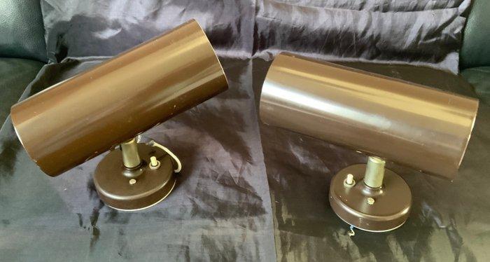 Raak Amsterdam - Wandkandelaar - marron glacé - Staal - Twee, Antiek en Kunst, Antiek | Verlichting