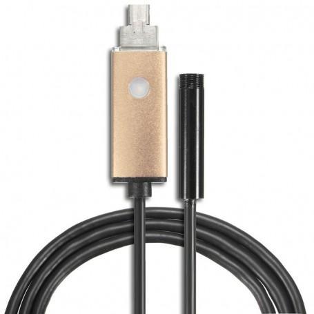 2 in 1 Endoscope 7mm Camera USB OTG voor Android Goud 2 M..., Bricolage & Construction, Outillage | Outillage à main, Envoi