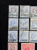 Groot-Brittannië - Britse Levant – Los van 21 merken, Gestempeld