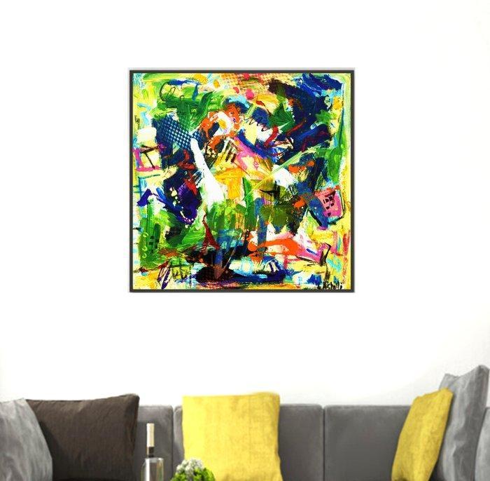 Luciano Astolfi (1960) - Segnali, Antiek en Kunst, Kunst | Schilderijen | Modern