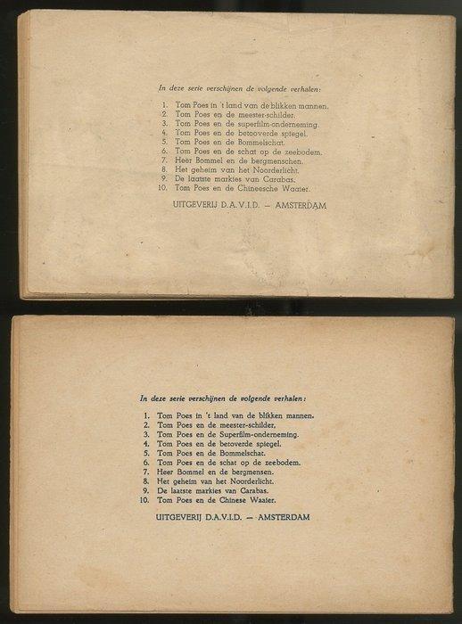 Bommel en Tom Poes - D.A.V.I.D. serie deel 4 en 5 -, Boeken, Stripverhalen