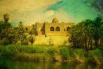 VHT Interiors Art - On the Nile river (mounted in a