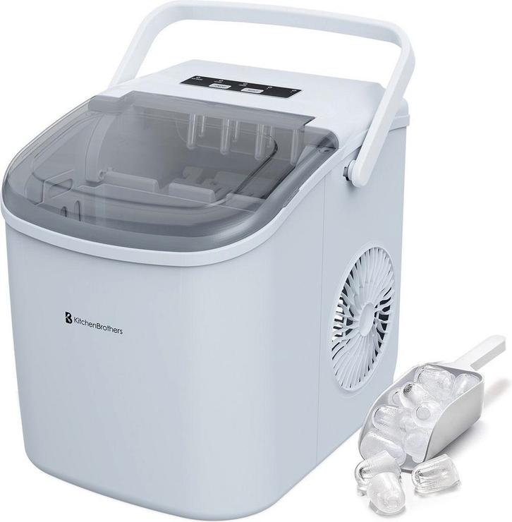 2dekans | KitchenBrothers IJsblokjesmachine - 7/10 min -, Elektronische apparatuur, Koelkasten en IJskasten, Ophalen of Verzenden