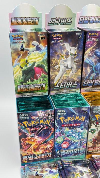 Pokémon - 24 Booster pack - Ruler Of Black Flames, Paradigm, Hobby en Vrije tijd, Verzamelkaartspellen | Pokémon