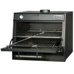 Houtskooloven-bbq, GN 1/1 + Gn2/4 (75 Kg/h)/zwart, Zakelijke goederen, Ophalen of Verzenden, Nieuw in verpakking