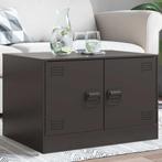 vidaXL Salontafel 67x50x44 cm staal zwart, Huis en Inrichting, Tafels | Salontafels, Verzenden, Nieuw