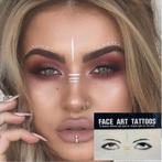 Face Art Tattoos Sproet 9: Stipjes + Streep, Verzamelen, Verzenden, Nieuw