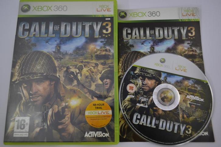 Call of Duty 3 (360), Games en Spelcomputers, Games | Xbox 360