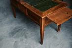Bureau - Bois, Cuir - Bureau d’écrivain ancien