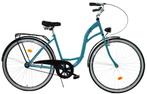 Meisjesfiets - 26 inch - stadsfiets - zeegroen zwart, Fietsen en Brommers, Ophalen of Verzenden, Nieuw
