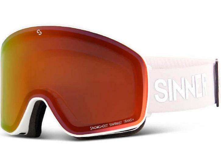 Sinner SNOWGHOST skibril - Wit - Sintrast® Trans®+ Lens, Huis en Inrichting, Woonaccessoires | Overige, Zo goed als nieuw, Verzenden
