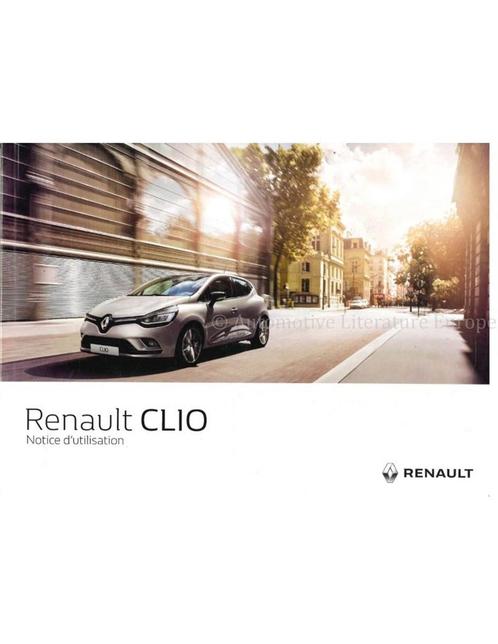 2016 RENAULT CLIO INSTRUCTIEBOEKJE FRANS, Autos : Divers, Modes d'emploi & Notices d'utilisation