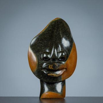 Ed Seda - Beeld, Arrow Head - 350 mm - Speksteen - 2022 beschikbaar voor biedingen