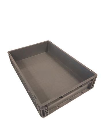 60x40x12 Kunststof bak donkergrijs PP verstevigde bodem, Doe-het-zelf en Bouw, Ophalen of Verzenden, Nieuw