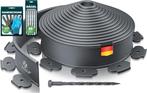 KESSER® Flexibele gazonrand van kunststof, lengte 10 m, hoog, Verzenden, Nieuw