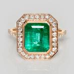 Sans Prix de Réserve - Bague - 14 carats Or rose, 2,95 ct, Handtassen en Accessoires, Nieuw