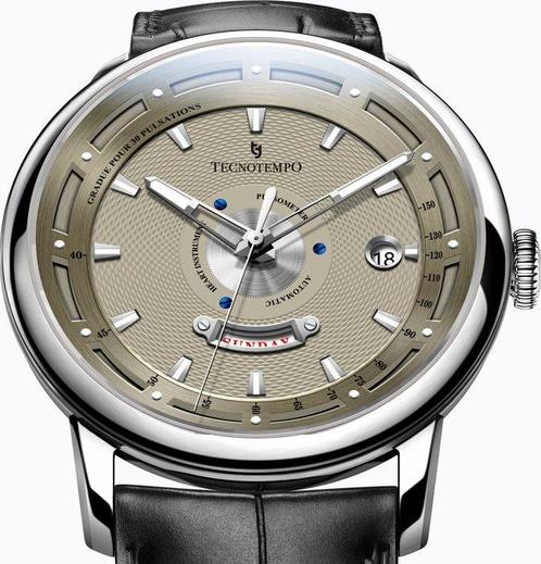 Tecnotempo - Automatic -  Pulsometer Gradue Pour 30, Handtassen en Accessoires, Horloges | Heren