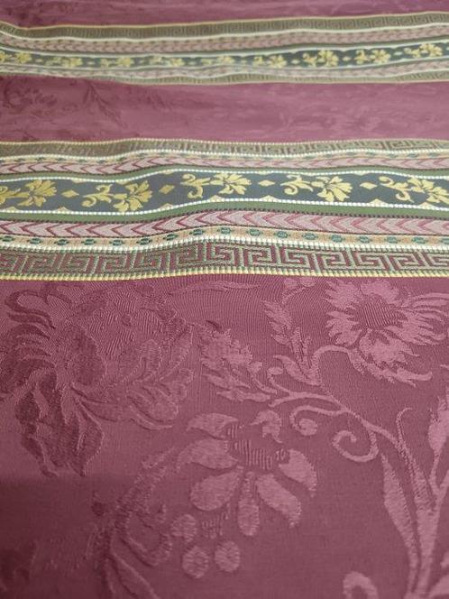 Damascus meet 5,80 x 1,40 m - Textiel - 580 cm - 140 cm -, Antiek en Kunst, Antiek | Tapijten, Tafelkleden en Textiel