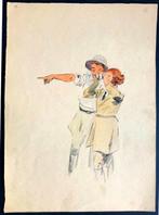 Piet van der Hem ( 1885-1961 ) - Originele illustratie voor, Nieuw