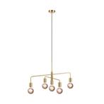 Nordlux - Plafondlamp - Gloom – Elegante 5-Spot - Messing -, Antiek en Kunst