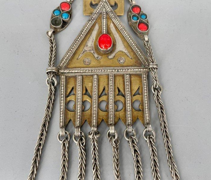 Supergroot - formaat Turkomaanse Turkmen Tekke stamhanger -, Antiek en Kunst, Kunst | Niet-Westerse kunst