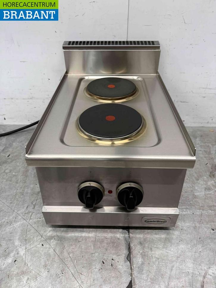 Cuisinière électrique Combisteel 2 feux en acier inoxydable, Articles professionnels, Horeca | Autre, Envoi