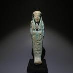 Oud-Egyptisch Shabti. 11,2 cm H. Late Periode, 664 - 332